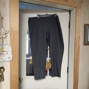 J Crew Dark Gray Pull On Legging Pants Size Women's 3X